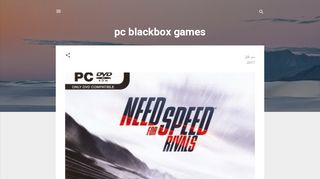 لقطة شاشة لموقع pc blackbox games
بتاريخ 21/09/2019
بواسطة دليل مواقع الاقرب
