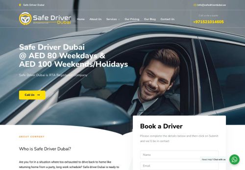 لقطة شاشة لموقع Safe Driver Dubai
بتاريخ 24/09/2021
بواسطة دليل مواقع الاقرب