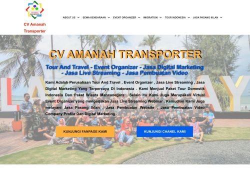 لقطة شاشة لموقع CV Amanah Transporter
بتاريخ 15/01/2022
بواسطة دليل مواقع الاقرب