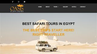 لقطة شاشة لموقع Oasis Egypt Safari
بتاريخ 21/09/2019
بواسطة دليل مواقع الاقرب