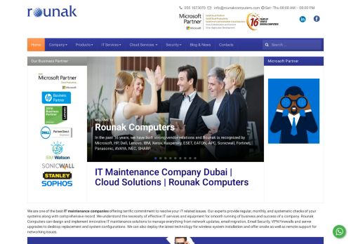 لقطة شاشة لموقع Rounak Computers رونق للكمبيوتر
بتاريخ 20/08/2020
بواسطة دليل مواقع الاقرب
