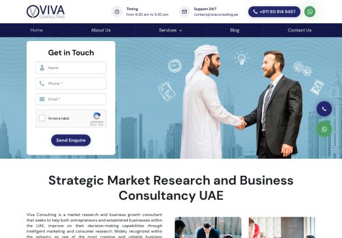 لقطة شاشة لموقع Viva Consulting للاستشارات التجارية
بتاريخ 30/09/2020
بواسطة دليل مواقع الاقرب