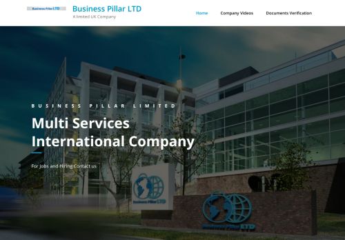 لقطة شاشة لموقع شركة ركائز الأعمال Business Pillar LTD
بتاريخ 02/11/2020
بواسطة دليل مواقع الاقرب