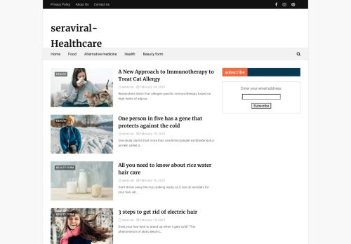 لقطة شاشة لموقع Seraviral-Healthcare
بتاريخ 02/03/2021
بواسطة دليل مواقع الاقرب