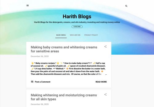 Harith Blogs